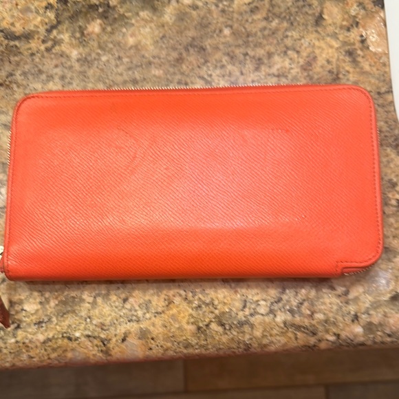 Hermes Orange Wallet - Picture 2 of 8